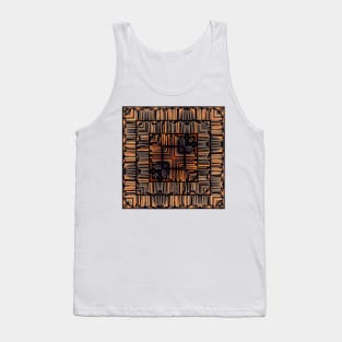 BOOKS on the SQUARE format puzzle and design Tank Top